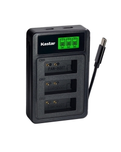 Kastar LZD3 USB Triple Charger Compatible with Panasonic CGA-S007 DMW-BCD10, Lumix TZ1 TZ2 TZ3 TZ4 TZ5 TZ11 TZ15 TZ50 Digital Camera