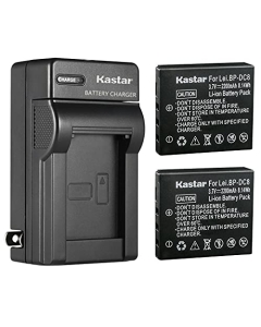 Kastar 2-Pack Battery and AC Wall Charger Replacement for Leica 18706, EA-DC-8, BP-DC8, BPDC8, BP-DC8E BPDC8E Battery, Leica Mini-M, Leica X Vario, Leica X1, Leica X2, Leica X-U (Typ 113) Cameras