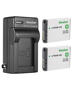 Kastar 2-Pack Battery and AC Wall Charger Replacement for Sony Cyber-Shot DSC-P200/R, DSC-P200/S, DSC-T30, DSC-T30/B, DSC-T30S, DSC-T50 Cameras