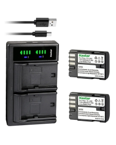 Kastar 2-Pack D-Li90 Battery and LTD2 USB Charger Replacement for Pentax 645D, 645Z, 645Z IR, K-01 K01, K-1, K-1 Limited Silver, K-3, K-3 II, K-3 Mark III, K-5 K5, K-5 II, K-5 IIs, K-7 K7 Camera