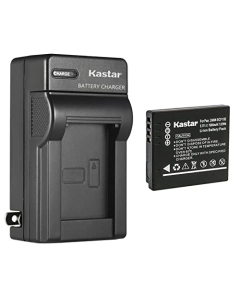 Kastar 1-Pack Battery and AC Wall Charger Replacement for Panasonic Lumix DMC-FH1, Lumix DMC-FH20, Lumix DMC-FH22, Lumix DMC-FH3, Lumix DMC-FP8, Lumix DMC-FT1, Lumix DMC-FT2, Lumix DMC-FT3 Cameras