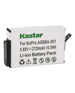 Kastar Battery 1 Pack for GoPro ASBBA-001 Battery and Gopro Fusion 360-Degree Action Camera