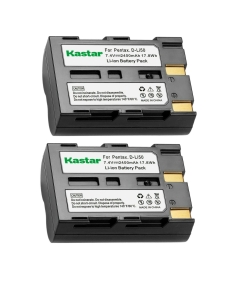 Kastar Battery 2-Pack Replacement for Konica Minolta NP-400 Battery, BC-400 Charger, Maxxum 5D, Maxxum 7D, a Sweet Digital, a-5 Digital, a-7 Digital, Dimage A1, Dimage A2, Dynax 5D, Dynax 7D Camera