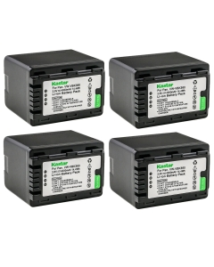 Kastar 4-Pack Battery VW-VBK360 Replacement for Panasonic HDC-TM35, HDC-TM40, HDC-TM40GK, HDC-TM40K, HDC-TM40P, HDC-TM40PC, HDC-TM41, HDC-TM41H, HDC-TM41P, HDC-TM41PC, HDC-TM45, HDC-TM55 Camera