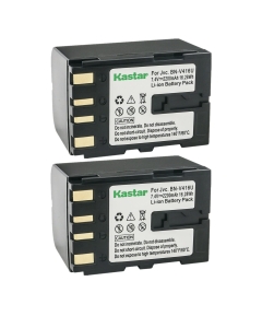 Kastar BN-V416 Battery 2-Pack Replacement for JVC GR-DVL610, GR-DVL700, GR-DVL707, GR-DVL710, GR-DVL715, GR-DVL720, GR-DVL722, GR-DVL725, GR-DVL728, GR-DVL765, GR-DVL767, GR-DVL800 Camera