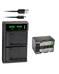 Kastar 1-Pack SB-L220 Battery and LTD2 USB Charger Replacement for Samsung SC-D130, SC-D180, SC-D190, SC-D20, SC-D21, SC-D22, SC-D23, SC-D24, SC-D27, SC-D29, SC-D31, SC-D323, SC-D325, SC-D327, SC-D33