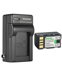 Kastar 1-Pack Battery and AC Wall Charger Replacement for JVC GZ-MG131 GZ-MG131EK GZ-MG131EX GZ-MG131US GZ-MG132 GZ-MG132EK GZ-MG132EX GZ-MG132US GZ-MG133 GZ-MG133EK GZ-MG133EX GZ-MG133US GZ-MG134