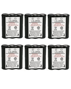 Kastar 6-Pack HNN9044A Battery Replacement for Motorola Spirit MV11 MV11CV MV12 MV12CV MV21C MV21CV MV22 MV22CV MU11 MU11C MU11CV MU12 MU12C MU12CV MU21C MU21CV MU22CVS MU24CV MU24CVS MU24CVST