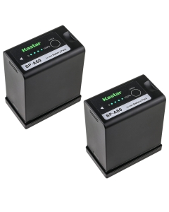 Kastar 2-Pack BP-A60 Battery 14.4V 6800mAh Replacement for Canon BP-A Series BP-A30 BP-A60 BP-A65 BP-A90 US 0870C002 Battery, Canon CG-A10 CG-A20 Charger