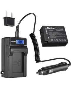 Kastar 1-Pack DMW-BLC12 Battery and LCD AC Charger Compatible with Panasonic Lumix DMC-FZ2000 FZ2000, Lumix DMC-FZ2500 FZ2500, Lumix DMC-G5 DMC-G5K, Lumix DMC-G6 DMC-G6KK, Lumix DMC-G7 DMC-G7HK