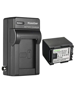 Kastar 1-Pack Battery and AC Wall Charger Replacement for Canon BP-809 BP809 BP-809/B BP-809/S, BP-819 BP819, BP-827 BP827 Battery, Canon CG-800 Charger