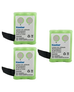 Kastar 3-Pack Ni-MH Rechargeable Battery Replacement for Clarity C4220, Clarity C4230, Clarity 74235, Clarity Professional C4220, Professional C4230, Professional C4230HS, GP80AAAH3BXZ