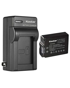 Kastar 1-Pack Battery and AC Wall Charger Replacement for Nikon EN-EL21 ENEL21 Battery, Nikon MH-28 MH28 Charger, Nikon 1 V2 Digital Camera, Nikon 1V2 Digital Camera