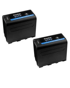 Kastar NP-F970 PRO Battery 2-Pack Replacement for NP-F770 NP-F960 NP-F970 Battery, 1920x1080 IPS with HDR/3D-Luts/Dual-use Battery System, on-Camera-Touchscreen-Field-Monitor (F Series & LP-E6)