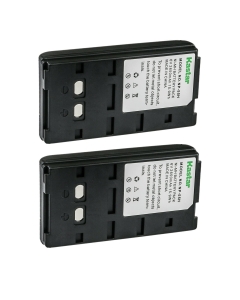 Kastar 2-Pack NP-55H 6.0V 2650mAh Ni-MH Battery Replacement for Sony CCD-V Series CCD-V900 CCD-V900E CCD-V90E CCD-V95E CCD-V99 CCD-V9E, MVC Series MVC-2000 MVC-5000, Sony XV SeriesXV-M30 XV-MH30