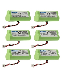 Kastar 6-Pack Battery Replacement for Zebra/Motorola/Symbol Cordless Bluetooth Laser Barcode Scanner, Motorola Symbol 82-67705-01, DS-6878, DS6878-SR, K35466