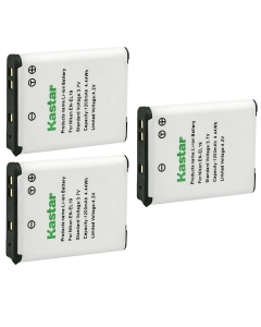 Kastar 3-Pack NP-BJ1 Battery Replacement for Sony NP-BJ1 NPBJ1 Battery, Sony NP-BJ1 Charger, Sony DSC-RX0 DSCR0, DSC-RXO DSCRO Digital Camera