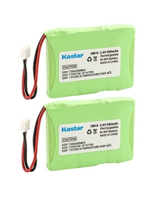 Kastar 2-Pack Battery 3.6V 550mAh Replacement for Aastra 23-0022-00, E0062-0068-0000, SN03043T-Ni-MH, Aastra 35ICT, 480i, 480i CT, 480iCT, 57i CT, 57ICT, 6757i CT, 6757ICT, 9480i CT, 9480ICT, CM-16
