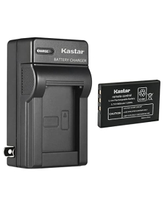 Kastar 1-Pack Battery and AC Wall Charger Replacement for Listen LA-365 Battery, Listen iDSP RF Receiver, M1, Media Interface, Point M1 Microphone, LR-5200-072 Advanced Intelligent DSP RF Receiver