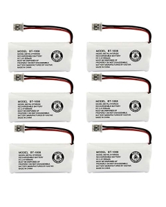 Kastar 6-Pack Battery Replacement for Uniden D3097-6 D3097-7 D3097-8 D3097-9 D3097-10 D3097-11 D3097-12 D3097S D3098 D3098S D3500 D3580-2 D3580-3 D3588 D3588-2 D3588-3 DCX160 DCX170 DCX170BT DCX170T