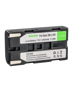 Kastar SB-L160 Battery for Samsung SC-L520, SC-L530, SC-L550, SC-L600, SC-L610, SC-L630, SC-L650, SC-L700, SC-L710, SC-L750, SC-L770, SC-L810, SC-L860, SC-L870, SC-L901, SC-L903, SC-L906, Camcorders