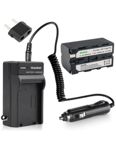 Kastar Battery and Charger Replacement for Sony NP-F770, NP-F750, NP-F730 work with Sony CCD-SC5, DCR-TRV820, CCD-SC55, DCR-TRV820K, CCD-SC65, CCD-TRV815, DCR-TRV9, CCD-TR3, DCR-TRV900, CCD-TR3000, CCD-TRV85, DCR-VX200, CCD-TR3300, CCD-TRV86PK, DCR-VX2100