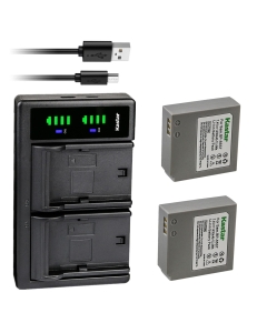 Kastar 2-Pack IA-BP85ST Battery and LTD2 USB Charger Replacement for Samsung IA-BP85ST, IA-BP85NF Battery, Samsung VP-HMX10C, VP-HMX20, VP-HMX20C, VP-MX10, VP-MX10A, VP-MX10AH, VP-MX10AU, VP-MX20