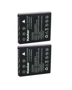 Kastar Battery (2-Pack) for Panasonic CGA-S004 CGA-S004A CGA-S004A/1B CGA-S004E/1B CGR-S004 DMW-BCB7 Panasonic Lumix DMC-FX2, Lumix DMC-FX7; BENQ DLI-102 BENQ DC X600; RICOH Caplio 10G Camera