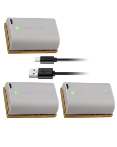 Kastar 3-Pack LP-E6N Pro Battery Replacement for Canon EOS R, EOS Ra, EOS R5, EOS R6, EOS 90D, XC10, XC15, EOS 5D Mark II, EOS 5D Mark III, EOS 5D Mark IV, EOS 5DS, EOS 5DS R DLSR Camera