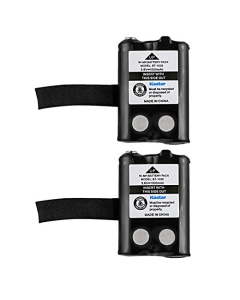 Kastar 2-Pack Ni-MH Battery Replacement for Uniden BT-1028, 58037235E Battery and Uniden GMR3040-3CK GMR3040-2CK GMR2638-2CK 2-Way Radio Walkie Talkies