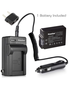 Kastar Battery (1-Pack) and Charger Kit for Nikon EN-EL21, MH-28 Nikon 1 V2 1V2Camera