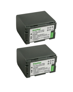 Kastar 2-Pack CGR-D28 Battery Replacement for Panasonic VDR-M10, VDR-M20, AJ-PCS060G(Portable Hard Disk), AG-AC90, AG-AC90P, AG-AC90PJ, AG-AC90PX, AG-DVC7, AG-DVC7P Camera