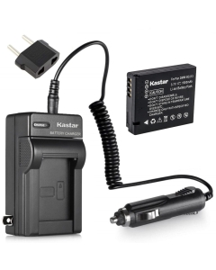 Kastar Battery (1-Pack) + Charger for Panasonic DMW-BCJ13, DMW-BCJ13E, DMW-BCJ13PP, Leica BP-DC10, BP-DC10-E, BP-DC10-U & Lumix DMC-LX5 DMC-LX55 DMC-LX5K DMC-LX5W DMC-LX7 and Leica D-Lux 5, D-Lux 6