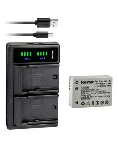 Kastar 1-Pack Battery and LTD2 USB Charger Replacement for Canon NB-10L NB10L, NB-10LH NB10LH Battery, Canon CB-2LC Charger, Canon PowerShot G1 X, PowerShot G3 X, PowerShot G15, PowerShot G16 Cameras