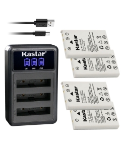 Kastar 4 Pack EN-EL5 Battery and Triple Charger Compatible with Nikon Coolpix P100, Coolpix P500, Coolpix P510, Coolpix P520, Coolpix P530, Coolpix P5000, Coolpix P5100, Coolpix P6000 Camera