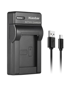 Kastar Slim USB Charger Replacement for Panasonic VW-VBG070, VW-VBG130, VWVBG260 Battery, SDR-H40, SDR-H80 Series, HDC-HS700, TM700, HS300, TM300, HS250, SD20, HS20, HDC-SDT750 Camcorders etc.