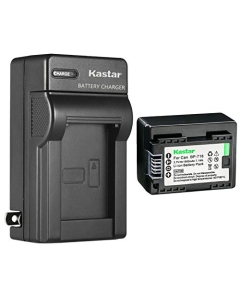 Kastar 1 Pack BP-718 BP718 Battery and AC Wall Charger Compatible with Canon BP709 BP-727 BP727 Canon US 6055B002 Camera Battery, Canon LEGRIA HF M706 HFM706, LEGRIA HF M806 HFM806 Cameras
