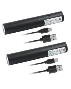Kastar 2-Pack 5000mAh USB-C Rechargeable 75176 Battery, Compatible with PolyStinger LED HAZ-LO, Stinger Switchblade, Stinger 2020, Streamlight 78200 Stinger 2020 S 2000-Lumen Rechargeable Flashlight