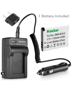 Kastar Battery (X1) & AC Travel Charger for Leica BP-DC14, BP-DC14-U, BP-DC14-E, BPDC14, Leica 18535, 18536 and Leica C (Typ 112) Compact System Camera