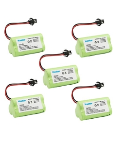 Kastar 5-Pack 3.6V 1200mAh Ni-MH Battery Replacement for Exit Sign Emergency Light Battery Lithonia ELBB001, Lithonia EU2 LED, Battery Guy 18626, OSI OSA257, OSA-257, OSA230, Unitech AA900MAH AA700MAH
