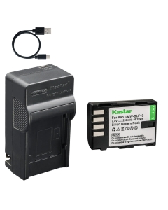 Kastar 1-Pack Battery and AC & USB-C Charger, Compatible with Panasonic DMW-BLF19 DMW-BLF19E DMW-BLF19PP GH3 GH3A GH3GK GH3H GH4 GH4A GH4H GH5 GH5S G9, Sigma SD Quattro SD Quattro H BP-61 PG-41 Grip