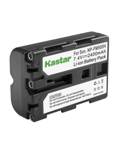 Kastar NP-FM500H Battery for Sony Alpha SLT A58 A57 A65 A77 A99 A77V A77II DSLR-A100 A200 A350 A450 A500 A550 A700 A850 A900 Alpha a99 II CLM-V55 DSLR a100 a200 a560 a580 a58 a77II a99 Camera