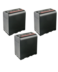 Kastar 3-Pack BP-U60 Battery 14.4V 5800mAh Replacement for Sony PXW-FS7M2K, PXW-FX6, PXW-FX9 XDCAM, PXW-FX9K, PXW-X160, PXW-X180, PXW-X200, PXW-Z450, PXW-Z190, PXW-Z280, PMW-100, PMW-150 Camera