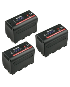 Kastar NP-F780EXP Battery 3-Pack Replacement for CCD-TRV720 CCD-TRV75 CCD-TRV78 CCD-TRV80 CCD-TRV81 CCD-TRV815 CCD-TRV82 CCD-TRV85 CCD-TRV86 CCD-TRV87 CCD-TRV88 CCD-TRV90 CCD-TRV91 Camera