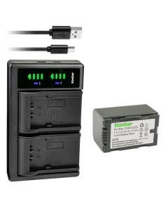 Kastar 1-Pack Battery and LTD2 USB Charger Compatible with Hitachi DZ-BP08 DZ-BP16 DZ-BP28 Battery Hitachi DZ-MV100 DZ-MV100E DZ-MV238 DZ-MV238E DZ-MV250 DZ-MV270 DZ-MV270E Camera