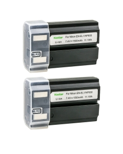 Kastar 2-Pack EN-EL1 Battery Replacement for Portable Hand Held