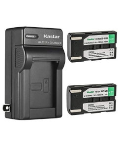 Kastar 2-Pack SB-LSM80 Battery and AC Wall Charger Replacement for Samsung VM-DC560, VM-DC560K, SC-D263, SC-D351, SC-D352, SC-D353, SC-D354, SC-D355, SC-D357, SC-D362, SC-D363, SC-D364, SC-D365