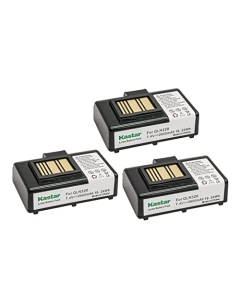 Kastar Battery 3-Pack Replacement for Zebra AT16004, BTRY-MPP-34MA1-01, BTRY-MPP-34MAHC1-01, P1023901, P1023901-LF, P1031365-025, P1031365-059, P1031365-069, P1051378 Battery