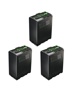 Kastar BP-U100 Battery 3-Pack Replacement for Sony BP-U30 BP-U35 BP-U60 BP-U60T BP-U66 BP-U65 BP-U68 BP-U70 BP-U90 BP-U95 BP-U96 BP-U98 BP-U100 Battery, Sony PMW-300 PMW-300K1 PMW-EX1 PMW-EX1R Camera