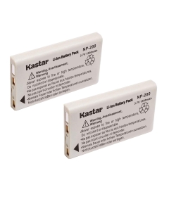 Kastar NP-200 Battery (2-Pack) for Konica Minolta Dimage X Dimage Xg Dimage X6 Dimage Xi Dimage Xt Dimage Xt Biz Cameras